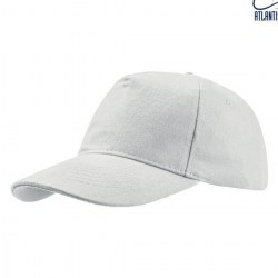 Εξάφυλλο καπέλο βαμβακερό (Atl Liberty Six Buckle) λευκό